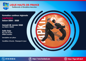 Formation Régionale Hapkido @ Linselles