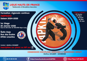 Formation Régionale Hapkido @ Linselles