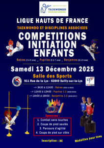 Compétitions "Initiations Enfants" - Babies - Pupilles 1 - Pupilles 2 - Benjamins 1 - Benjamins 2 @ Sailly-sur-la-Lys